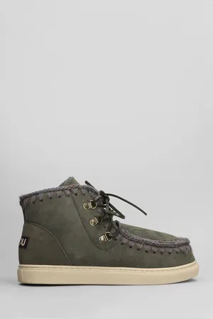 Mou Sneaker Lace Up Sneakers In Suede