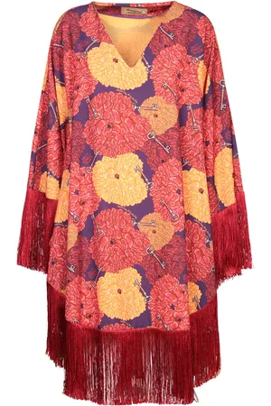 ALESSANDRO ENRIQUEZ Color Floral Mini Dress