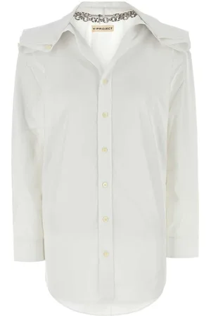 Y / PROJECT White Poplin Shirt