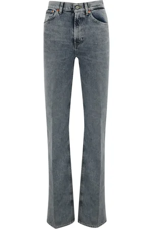 Dondup Mabel Wide Leg Jeans In Denim