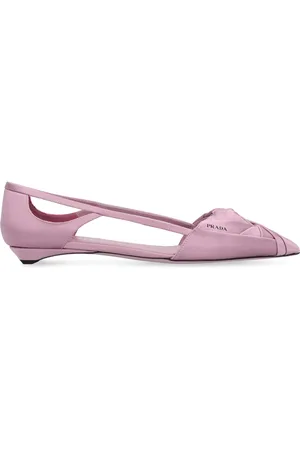 Prada Satin Ballet Flats