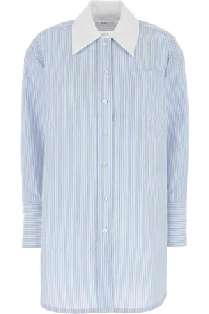 CO Embroidered Poplin Oversize Shirt