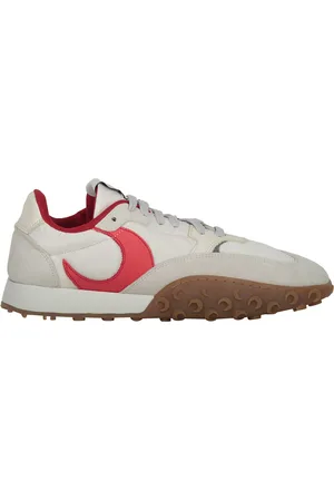 Marine Serre Leather And Suede Inserts Sneakers