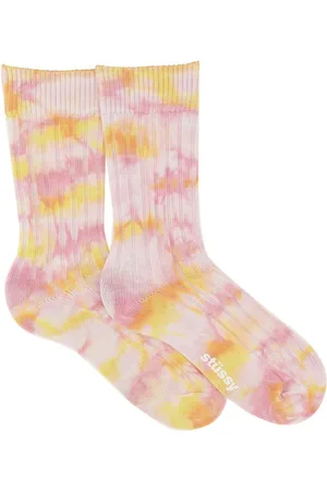 STUSSY Multi Dyed Ribbed Socks