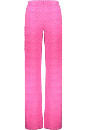 Marine Serre Logo Jacquard Trousers