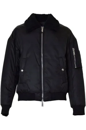 Dsquared2 Logo-printed Long-sleeved Bomber Jacket Jacket