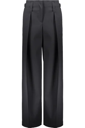 Low Classic Wide-leg Trousers