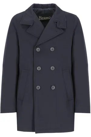 HERNO Padded Twill Double-breasted Coat Coat
