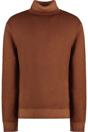 Malo Virgin Wool Turtleneck Sweater