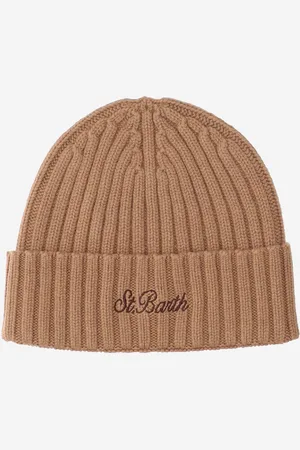 MC2 SAINT BARTH Wool Blend Beanie With Logo