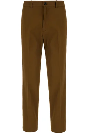 Burberry Brown Cotton Pants