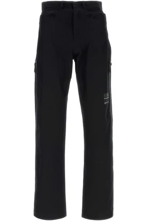 Maison Margiela Black Polyester Mm6 X Salomon Pant