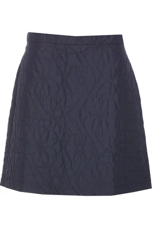 Maison Kitsuné Quilted Mini Skirt