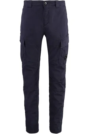 C.P. Company C. P. Company Lens-detailed Tapered-leg Cargo Pants Pants