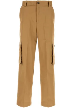 Maison Kitsuné Camel Cotton Cargo Pant