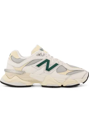 New Balance Mesh And Leather Sneakers