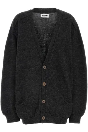 MAGLIANO Charcoal Wool Cardigan