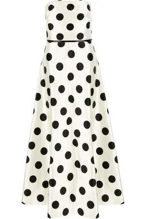 Max Mara Printed Cotton And Silk Dress