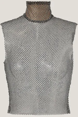 GENNY Mesh Sleeveless Top