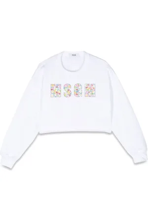 Msgm Cropped Sweatshirt