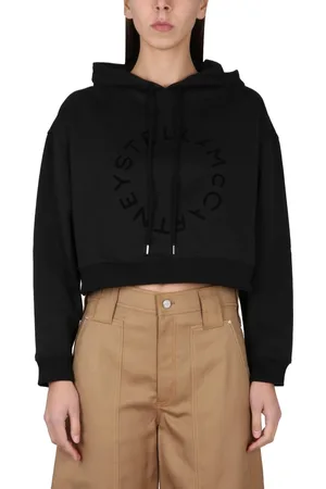 Stella McCartney Cropped Sweatshirt With Logo