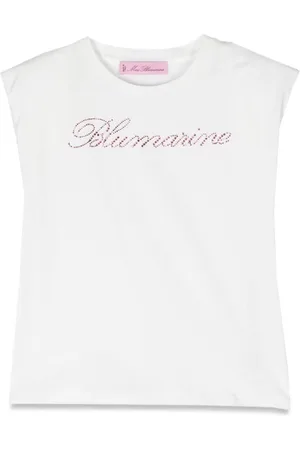 MISS BLUMARINE Basic Logo T-shirt