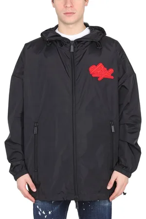 Dsquared2 Jacket With Logo Patch