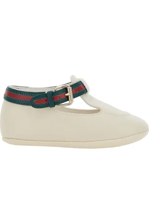 Gucci Loafers With Web Detail In Leather Boy