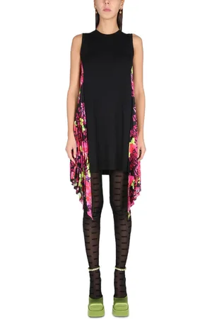 VERSACE Orchid Logo Dress
