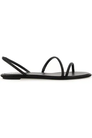 RENE CAOVILLA Sandal With Rhinestones