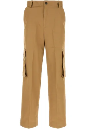 Maison Kitsuné Camel Cotton Cargo Pant