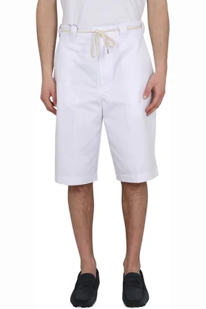 Drôle de Monsieur Cotton Blend Bermuda Shorts