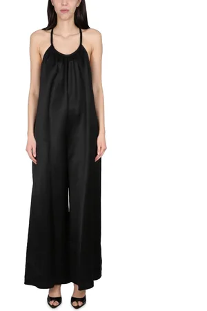 ALYSI Wide Satin Jumpsuit