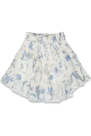 MISS BLUMARINE Skirt Flowers