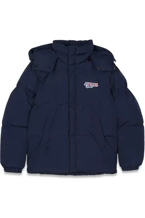 Diesel Padded Down Jacket With Hood