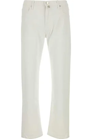 Incotex White Stretch Denim Jeans