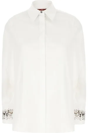 Max Mara White Poplin Shirt