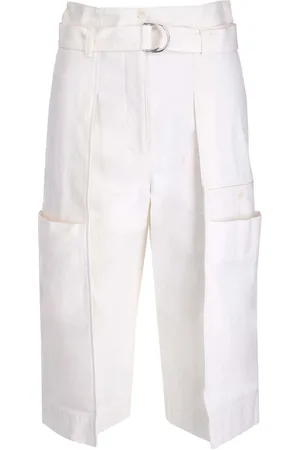 LEMAIRE Belted Lightweight Capri Shorts