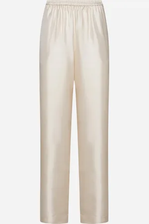 Loulou Studio Alera Silk Trousers