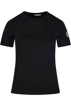 Moncler Logo Patch Crewneck T-shirt