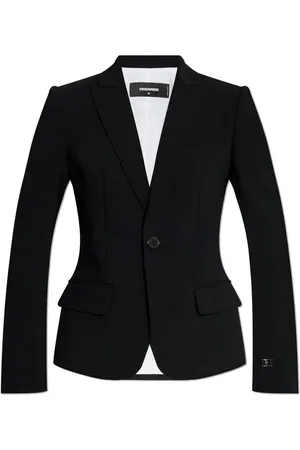 Dsquared2 Single Breasted Logo Plaque Blazer