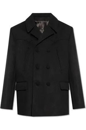 Balmain Double Breasted Short Coat