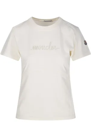 Moncler Logo Patch Crewneck T-shirt