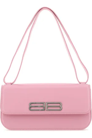 Balenciaga Pink Leather Gossip Shoulder Bag