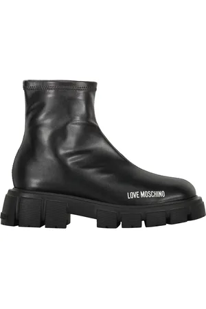 Moschino Sock Ankle Boots