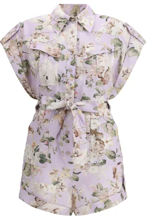 ZIMMERMANN Acacia Pocket Playsuit