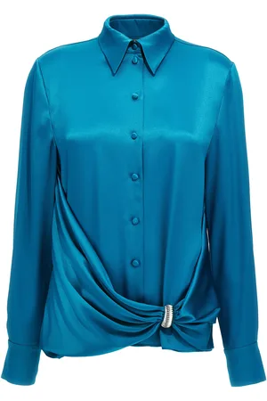 Alberta Ferretti Draped Shirt