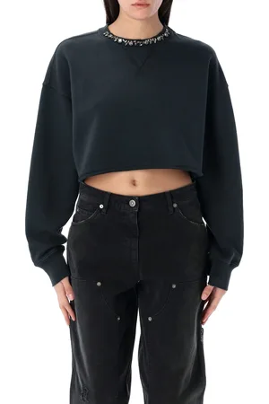 Golden Goose Embellished Cropped Sweatshirt