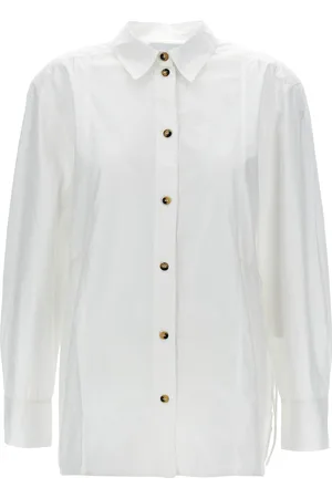 Ganni Lace-up Shirt