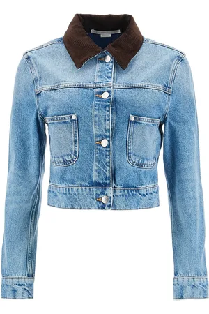 Stella McCartney Cropped Denim Jacket For Women